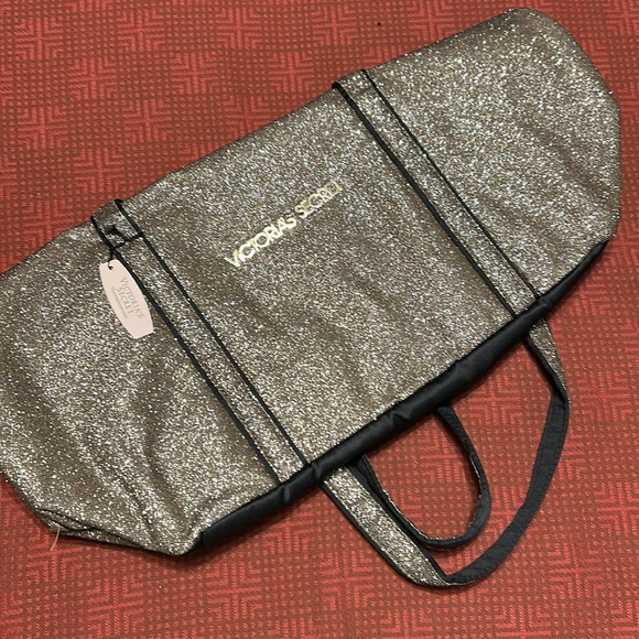 Victoria's Secret Glittering Silver Tote - Picture 14 of 15